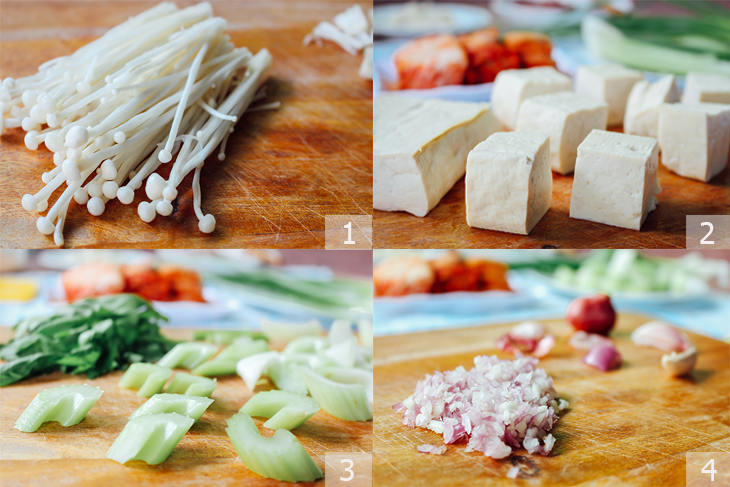 Bật mí cách nấu canh kim chi nấm ngon - ngọt chuẩn Hàn Quốc