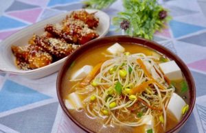 cách nấu canh giá đỗ
