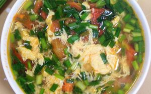 cách nấu canh hẹ trứng