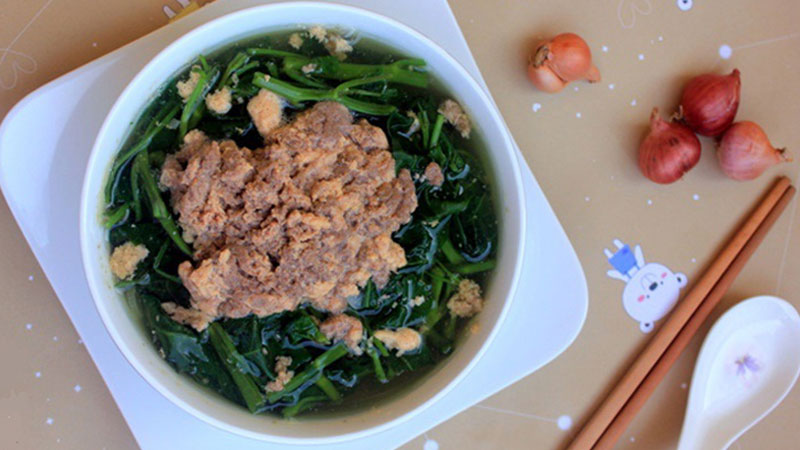 Tổng hợp cách nấu canh cua ngon, không tanh 6 Canh cua rau muống